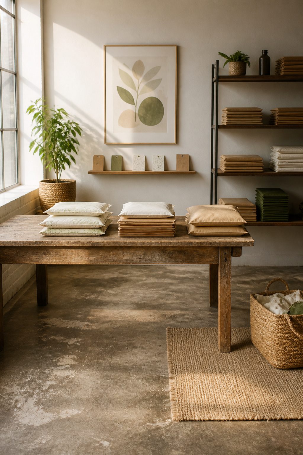 An image illustrating eco-friendly packaging options for football shirts.
