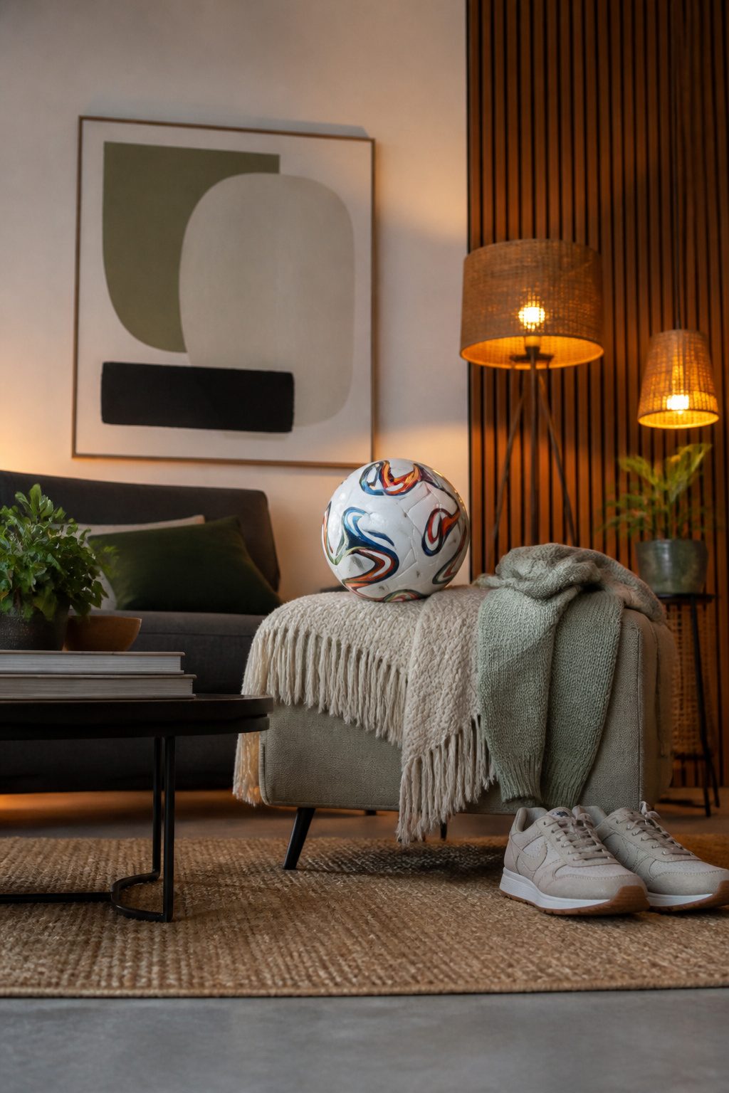 A UEFA Women's EURO25 Final League Ball showcased on a surface.