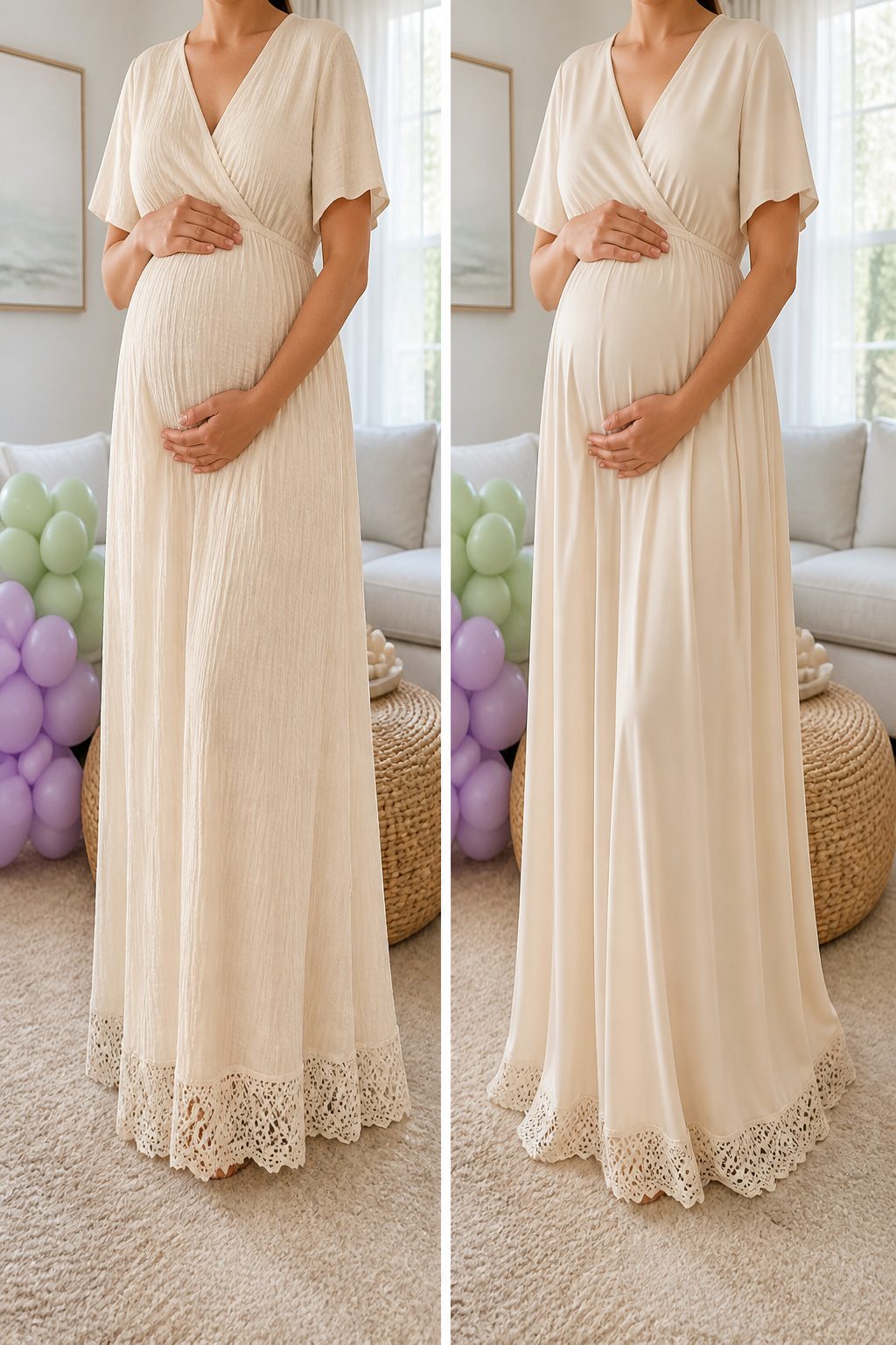10 Gender Reveal Dress for Mom Ideas: Styles to Wear in 2026 12 Image showing gender reveal dress color options for moms.