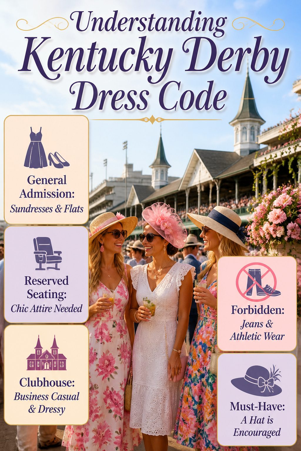 Information image titled 'Understanding Kentucky Derby Dress Code'.