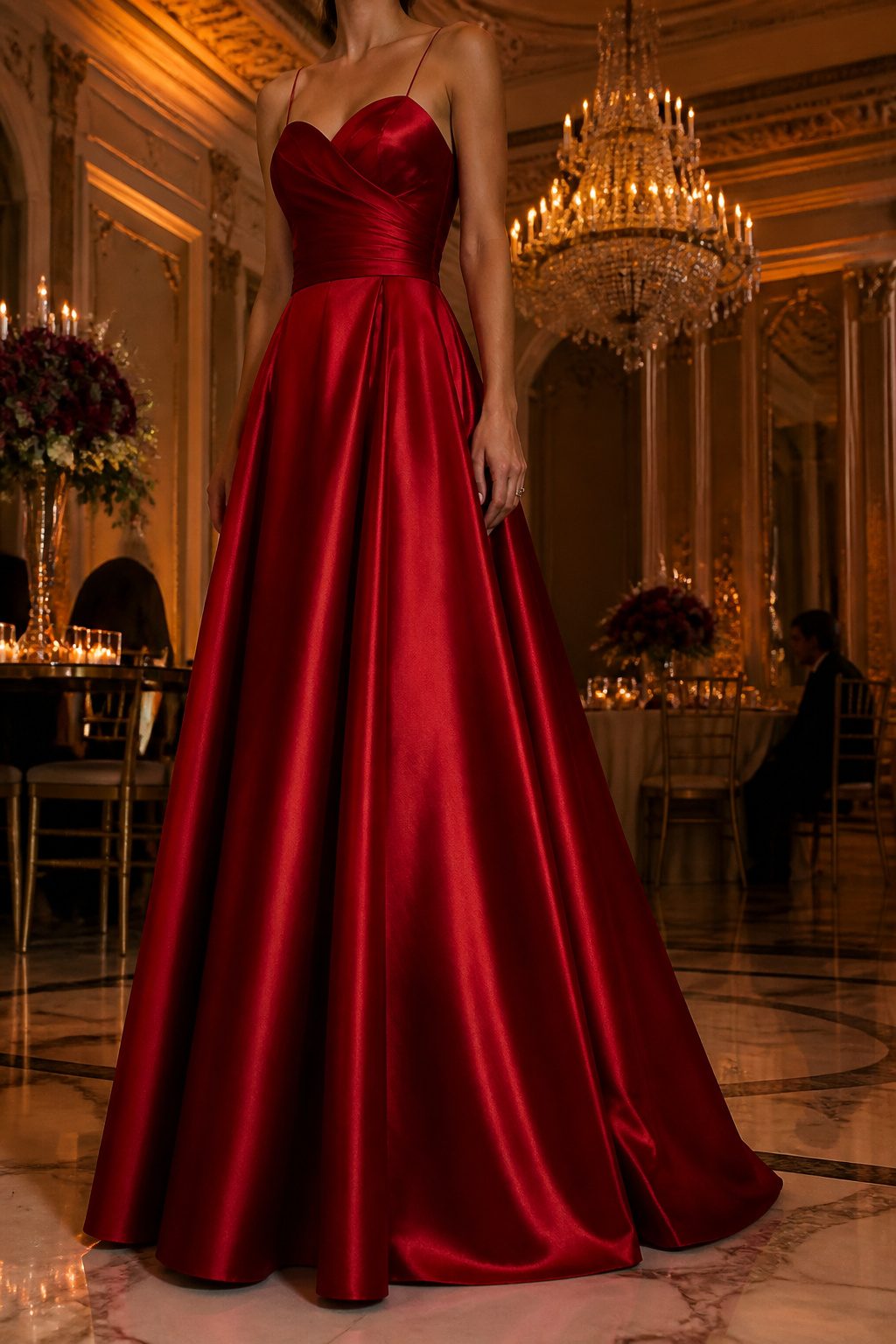 Prom Dresses 2026: 10 Styles for Every Body and Budget 4 An A-line prom dress with a fitted bodice and flared skirt.