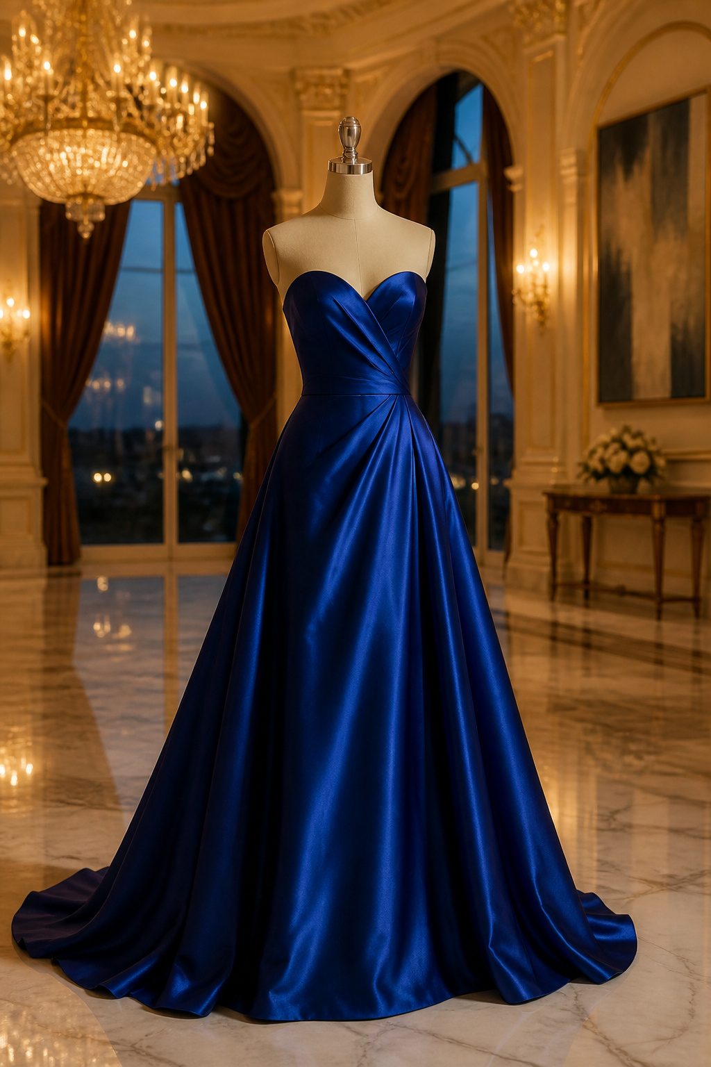 Prom Dresses 2026: 10 Styles for Every Body and Budget 1 A long prom dress with a sweeping skirt and elegant design.