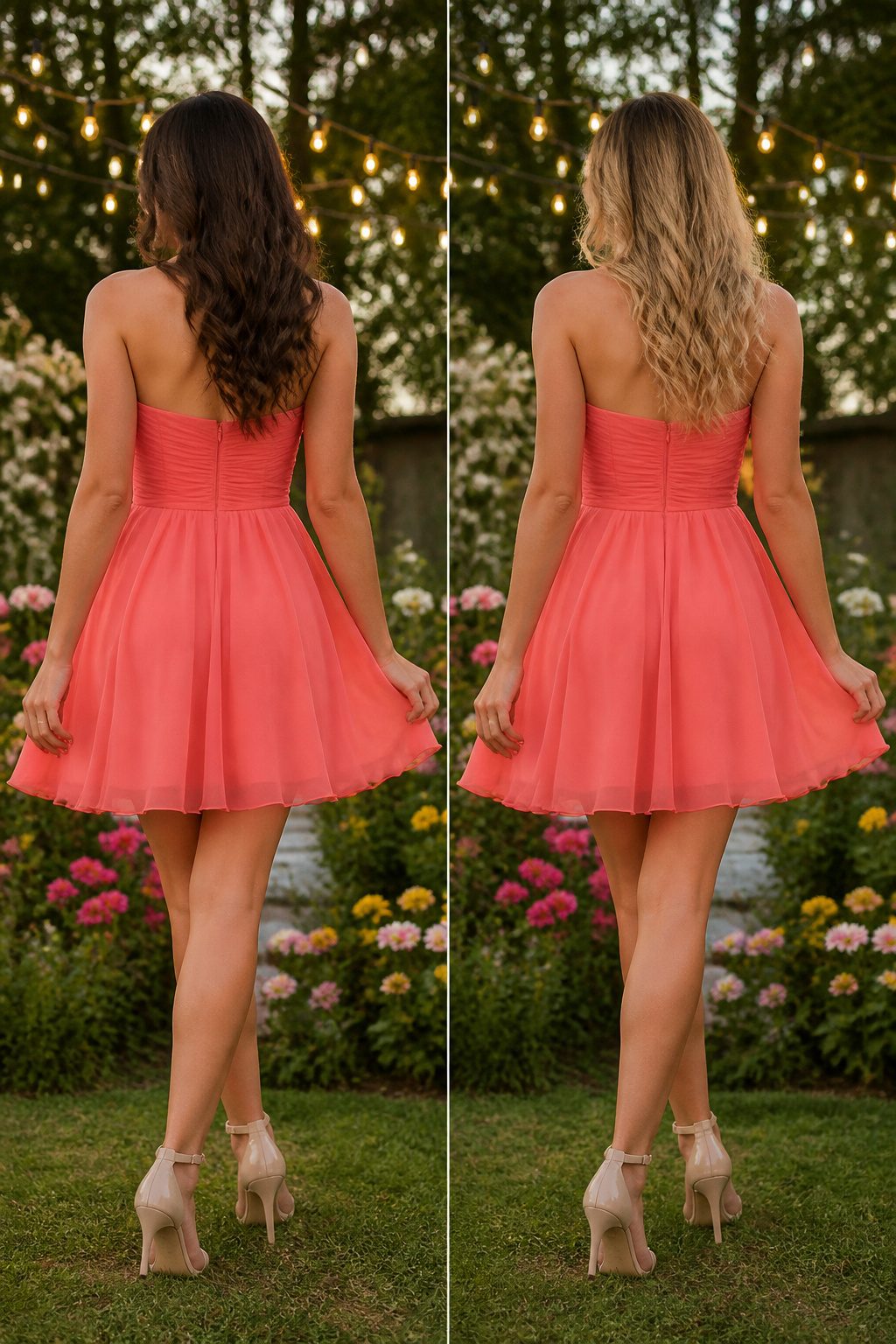 Prom Dresses 2026: 10 Styles for Every Body and Budget 2 A short prom dress with a fun and energetic style.