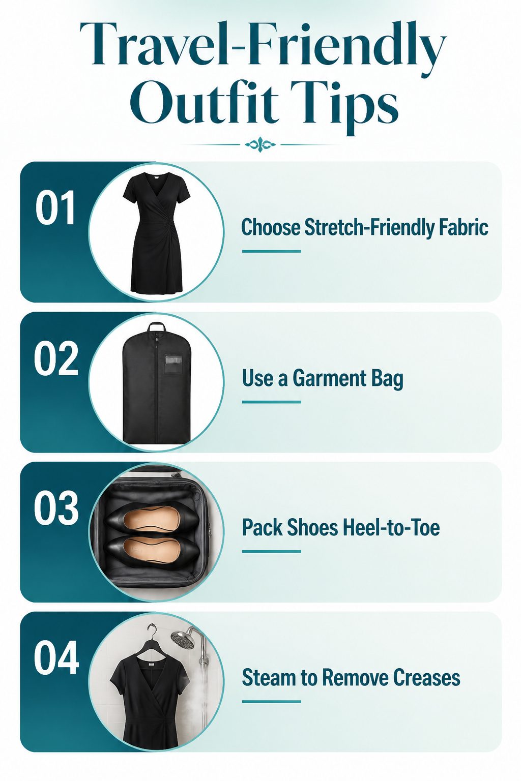 Travel-friendly outfit tips for destination funerals.